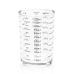 NCnnwovf Measuring Cup 4 Ounce/120ML Shot Glass