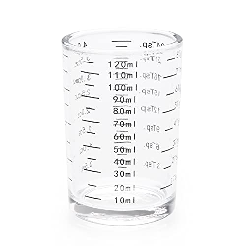 NCnnwovf Measuring Cup 4 Ounce/120ML Shot Glass
