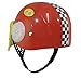 jAc Childrens Plastic Racing Stock Car Driver Costume Helmet RED