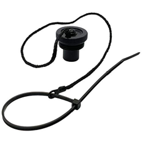 CEEP 92T0610P20 Circular Connector Metal Cap for Straight/Angled Plug & Receptacle with Coupling Nut, Size 10, Male, Black Finish