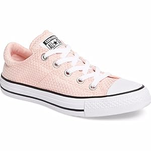 Image of Converse Womens Chuck Taylor All Star Madison Low Top Vapor Pink/Black/White Sneaker - 6