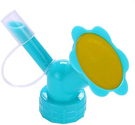 Double End Nozzle Shower Heads, 1 Pcs Plant Watering Bottle Sprinkler, Plastic Bottle Cap Converter for Watering Plants or Flowers, Works on Any 2-Liter Soda Bottle