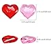 Mayam 150 Pieces Acrylic Hearts for Valentine's Day Heart Ornaments Wedding Party Vase Fillers Table Decoration (Red and Pink)