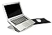 Aidata LHA-3 LAPstand Aluminum Portable Laptop Ultrastand, Silver, Adjustable Platform with 6 Viewing Angles, 20, 22.5, 25, 35, 40 and 45