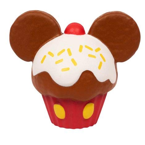 Kawaii Just Play Squeezies Mickey Cupcake, Multicolor