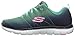 Skechers Sport Women's Flex Appeal 2.0 Fashion Sneaker, Navy/Aqua, 8.5 M US