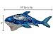 LMC Products Shark Stuffed Animal - Reversible Sequin Shark Plush - 14