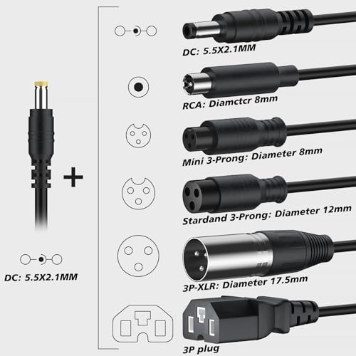 48V Lithium Battery Charger, 54.6V 2A Universal Electric Charger for Ebike Battery, 7-in-1 Charger for Hiboy Titan/Titan Pro /P6 /Jetson Haze/HeyBike/Sondors/Rad Power/Aventon (48V Only)