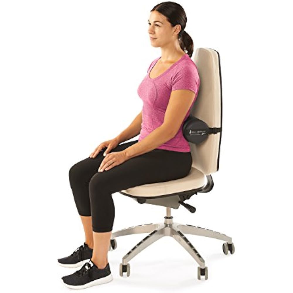 The Original McKenzie Lumbar Roll By Low Back Support For Office