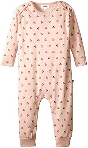 Oeuf Unisex Baby Jumper, light pink/cherries, 6-9m
