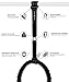 Battle Rope Anchor Strap Kit | Heavy Duty Reinforced Nylon | Easy and Fast Setup | Stops Rope Damage | Stainless Steel Carabiner | Includes Exercise Guide |