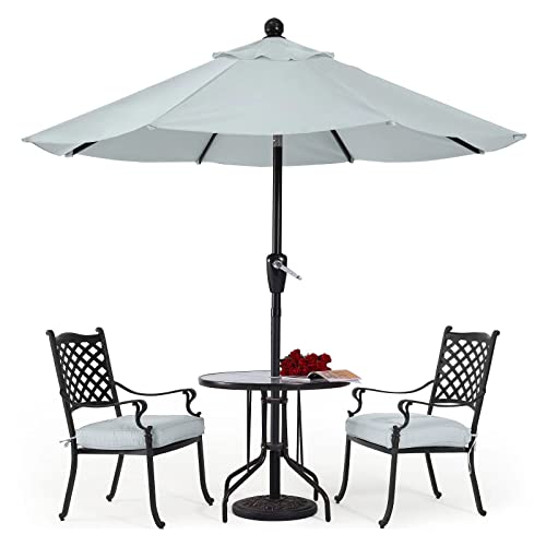 ABCCANOPY Durable Patio Umbrellas 10' Light Gray