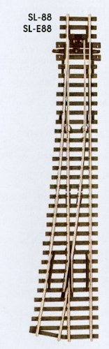 Peco HO Scale Code 100 Insulfrog #8 Right-Hand Turnout