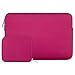 MOSISO Water Repellent Neoprene Sleeve Bag Cover Compatible with 13-13.3 inch Laptop with Small Case, Rose Red primary