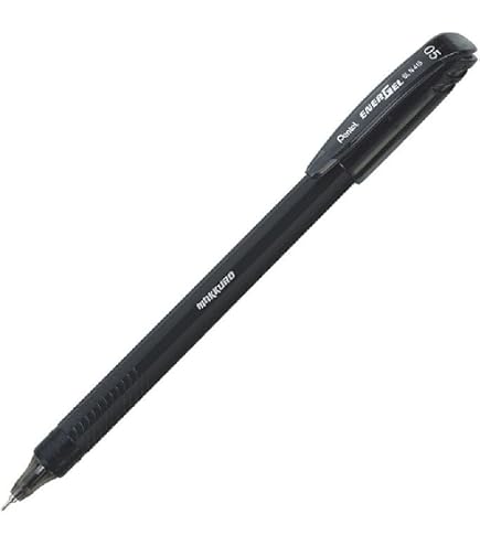 Autmog—ener gel 0.7（保留） Pentel Caneta Gel Energel Makkuro 0.7mm Preta SM/BL417-A | Amazon
