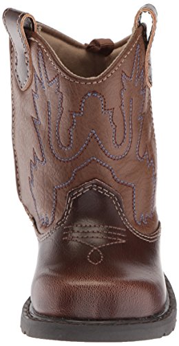 Baby Deer Baby 006911R Western Boot, Brown, 4 Medium US Toddler