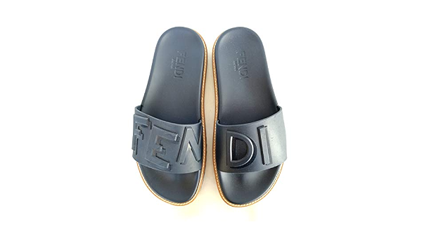 FENDI ROMA Hombre Sandalias Azul Size: 7 UK : Amazon.es: Zapatos y  complementos
