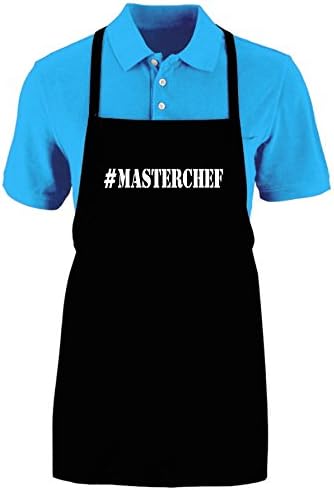 #masterchef (HASHTAG) CAPS - Funny Apron Ajustable Kitchen Apron