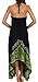 Sakkas Serenity Embroidered Batik Halter Dress
