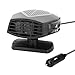 Portable Car Cooling Fan, Auto Electronic Heater Fan Fast Heating Defrost 12V 150W Car Heater, Plug Adjustable Thermostat in Cigarette Lighter, 2 in 1 Heating/Cooling Function 3-Outlet Car Heater