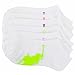 Polo Ralph Lauren Women's 6-Pairs Big Pony Ankle Socks Sz: 9-11 Fits 4-10.5