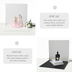 EOAJAFOU 7PCS 16x 16 Inch Backdrop Papers and 2PCS