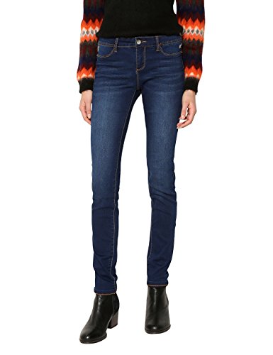 Desigual Womens Denim Second Skin Skinny Jeans Desertcart INDIA