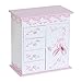 Mele & Co. Cristiana Girl's Musical Ballerina Jewelry Box (Ballet Slipper and Ribbon Design)