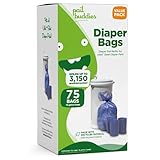 Disposable Diaper Pail Refills Compatible with Ubbi