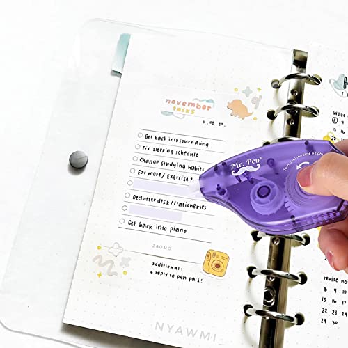 Mr Pen Correction Tapes, Pack of 7, Correction Tape White Tape, Tape