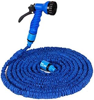 Garden Water Hose Latex Deluxe Expanding Flexible Spray Nozzle 50 75 100 125 150 (150FT)