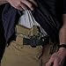 Werkz M6 Light Bearing Kydex Holster (Black) - Inside Waist Band (IWB) or Appendix (AIWB) Concealed Carry - Precise Fit with Concealment Claw - Made in USA