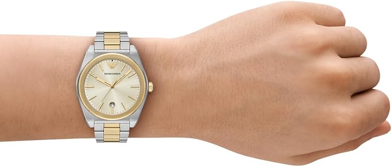 Relógios Masculinos, Movimento Cronógrafo de Quartzo com Três Ponteiros e Caixa de 41mm com Correia em Couro ou Aço Inoxidável