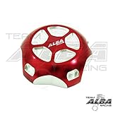 Polaris RZR XP1000 EPS (2014-2017) Gas Cap Billet Machined Red / Silver (Available in Many Colors)