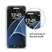 Samsung Galaxy S7 Edge Screen Protector Anti-Bubble Full Coverage HD Clear Film ( 3PACK )