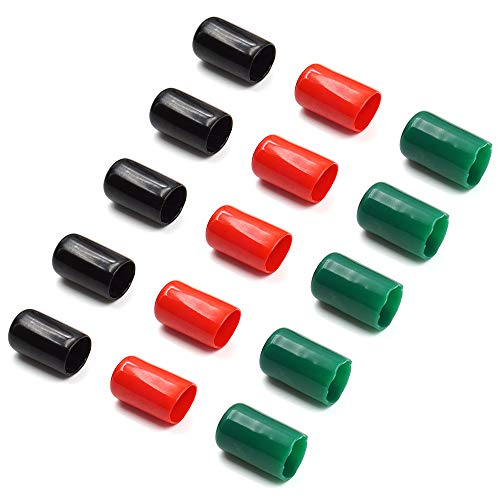 15 PCS XT60 Connector Rubber Cap Dean Plug Terminal Insulated Protective Cover Caps Case Sparkproof Charged/Discharged for Battery - Thumbnail 2