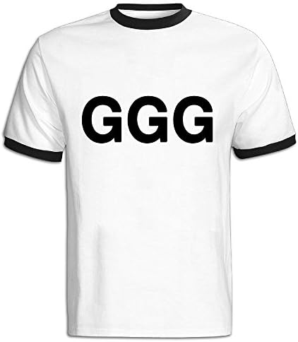 LEBULAN Men's Boxing King GGG Ringer T Shirts/Tee