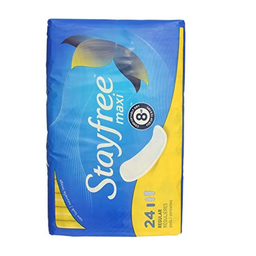 Stayfree Reg Maxi Pad 24ct