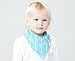 Baby Bandana Drool Bibs – 6 Pack Gift Set for Boys & Girls, Organic Cotton, 3 Snaps To Fit All Neck Sizes, Soft, Extra Absorbent, Easy To Clean, Unisex, Perfect Baby Shower Gift Set