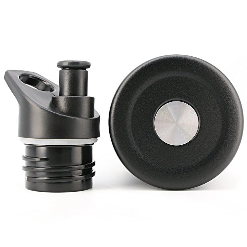 TOPOKO 25oz Hydro Double Wall Flask Stainless Steel Water Bottle, Bite Valve Top, Vacuum Insulated, Sweat Proof, Leak Proof Sports Thermos. Standard Mouth 25oz, BPA-Free, Keep Cold 24 Hours (Black) - Image 7