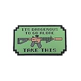 Patriot Patch Co - It's Dangerous To Go Alone Patch (M4/AR FDE Version)
