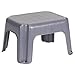 Rubbermaid Small Step Stool - 12.2x10x7.1 in
31.1x 25.4x18.1 cm,gray