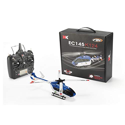 WZRY RC-Hubschrauber, 2,4G 6-Kanal-Gyro-Balance-System und Schutzsystem, mit bürstenlosem 3D-6G-System-Motorhubschrauber… – Bild 6