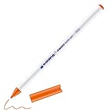 edding 4600 textile pen - orange - 1 pen - round