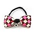 CatYou 4 PCS Set in Different Colors, Bowknot Collar Bow-Tie with Bell for Cats Small Dogs Puppy, Adjustable from 7