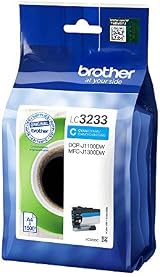 Brother LC3233C Cyan Ink Cartridge Super High Yield 1500 Pages Original view 2