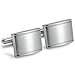 Jstyle Jewelry Stainless Steel Cufflinks for Men Unique Business Wedding Black White