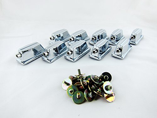 Goedrum 10 Single End Tom Drum Lugs with Mounting Screws