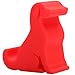 Z PLINRISE Puppy Desk Phone Stand Dog Shape Smartphone Holder for Free You Hands (Red)