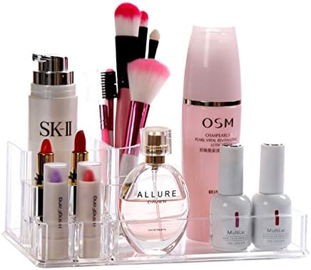 Aioverun Cosmetics box, transparent make-up box, jewellery box of creative home